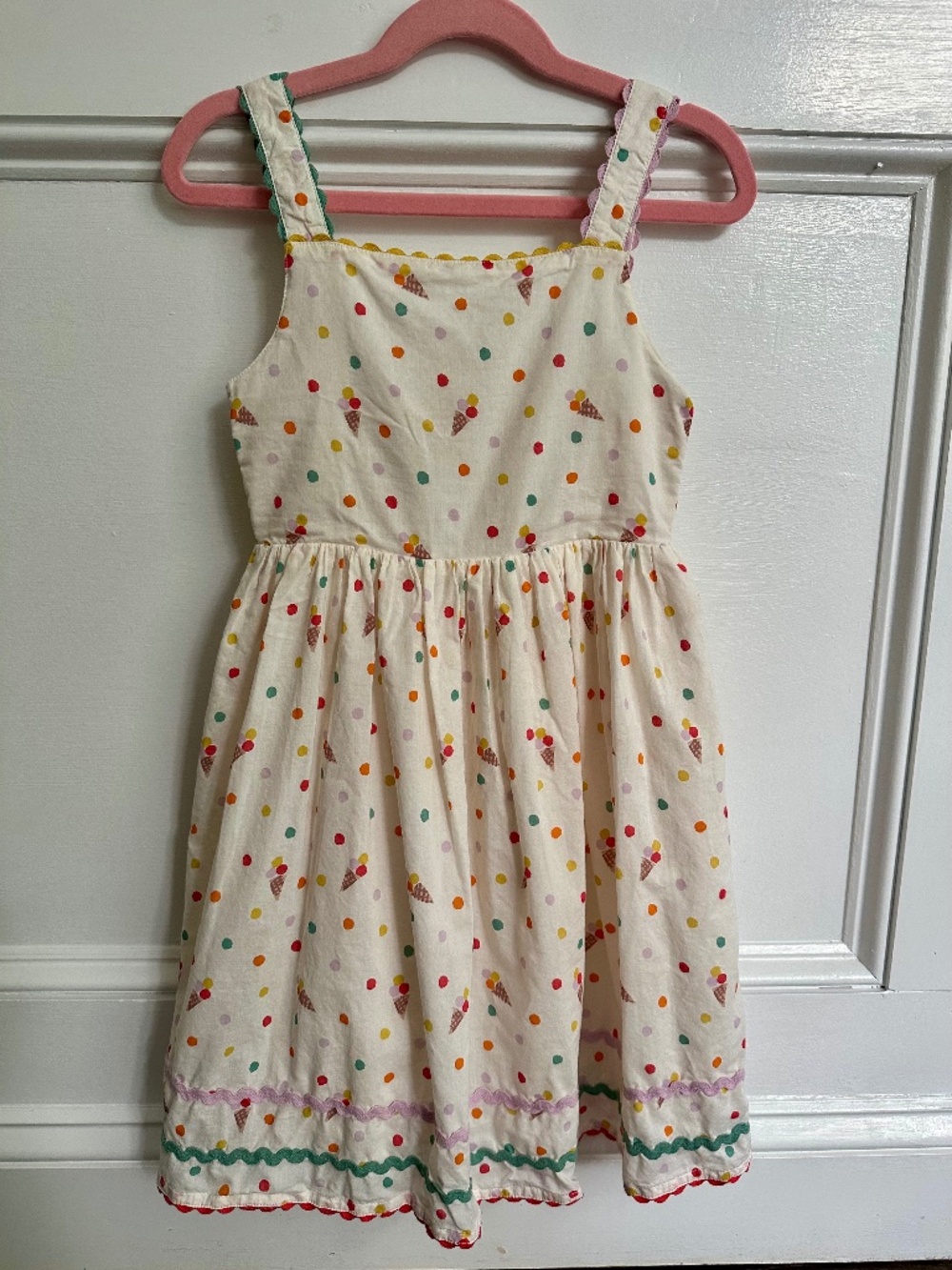 Mini Boden Kid's Tie Back Cotton Sundress